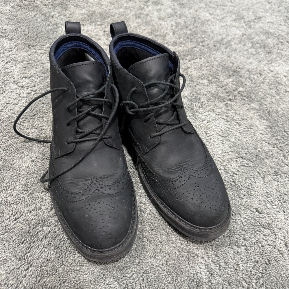 Timberland Black Leather Men's Boots